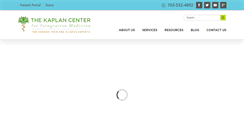 Desktop Screenshot of kaplanclinic.com